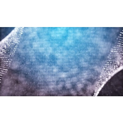 A bending weave across a surface. 