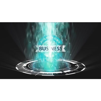 This customizable portal logo reveal shows a spinning diagram rotating as your logo appears from the middle light.  Change out the logo placeholder with text, an image, or your own logo using our online custom tool.