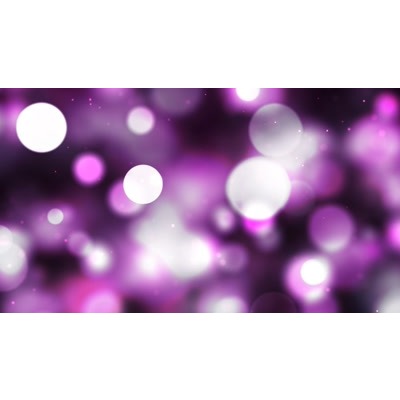 Particles floating across a colorful background.