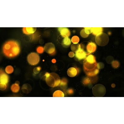 Golden particles flowing across this abstract video.