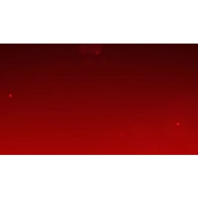 Particles flowing across a red abstract background.