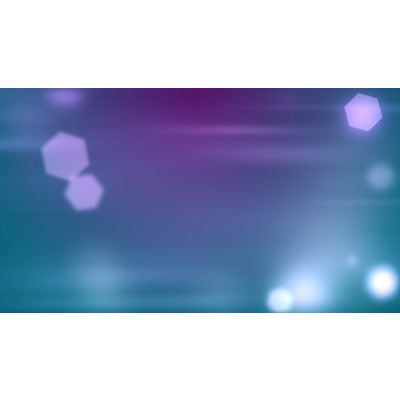 Floating colorful hexagons across this abstract video.