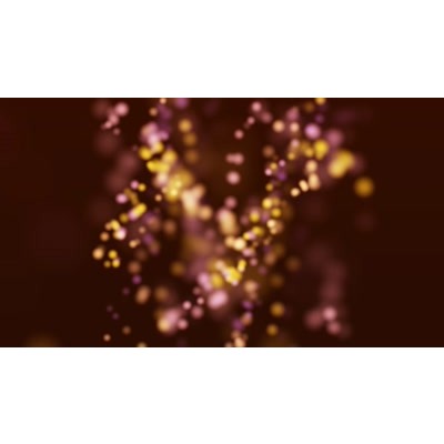 Particles bouncing around this abstract video.