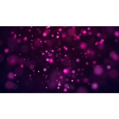 Purple particles float across this video background.