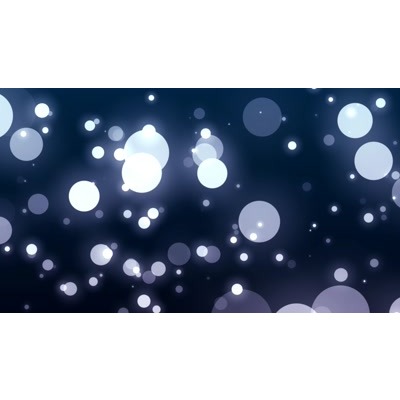 An array of particles flying across this abstract video.