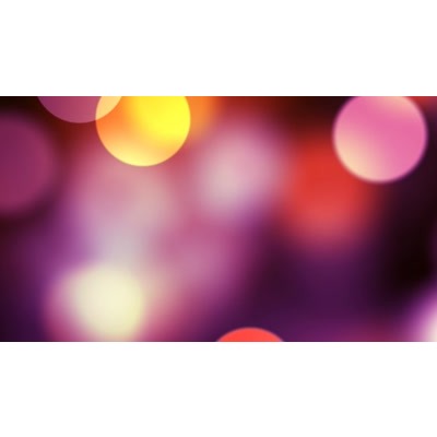 Colorful spheres floating across this abstract video.