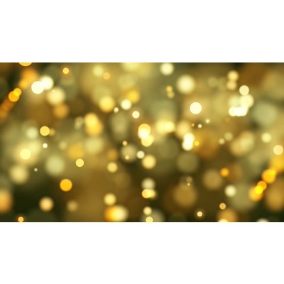 Golden particles hover across this colorful abstract video.