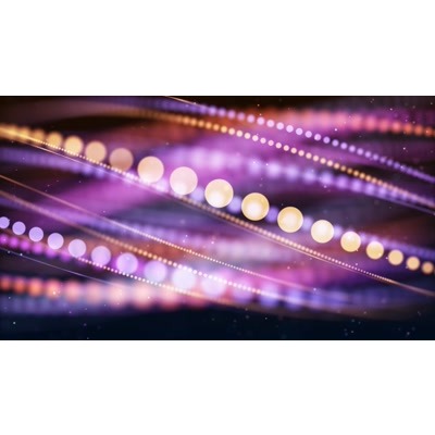 Vibrant colors displayed in this abstract video.