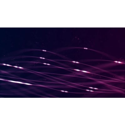 Colorful lavender coils twist across this abstract video.