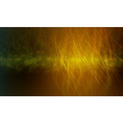 Golden beams of light across this abstract background.