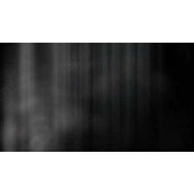 Particle waves flow across this darkened grid.