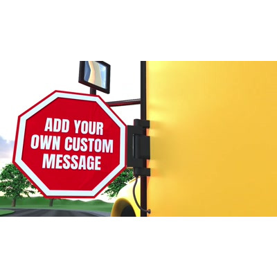 school bus stop custom