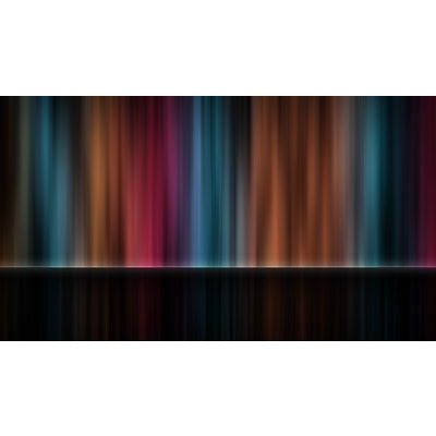 Colorful lines flow across this abstract video.