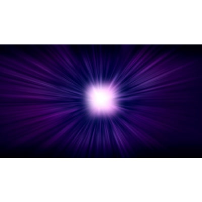 Sparkling rays light up this abstract video.