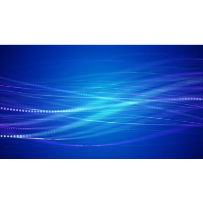 Flowing beaded lines across this abstract video.