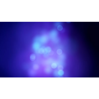 Colorful particles float across this video background.