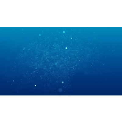 Particles drift randomly across this video background.