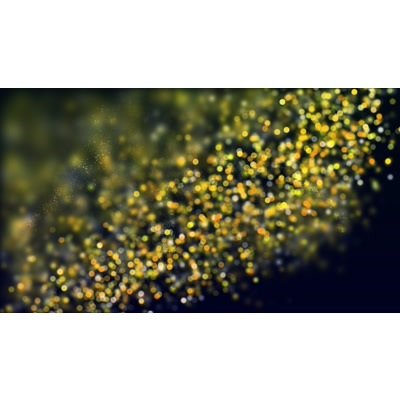 An array of particles float across this abstract video.