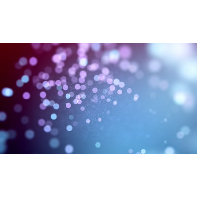 Particles flow across this abstract video background.
