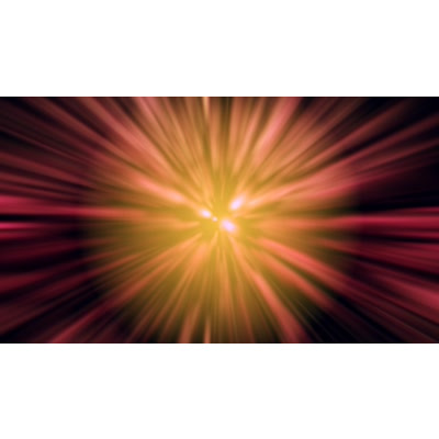 Glowing rays across this abstract video.