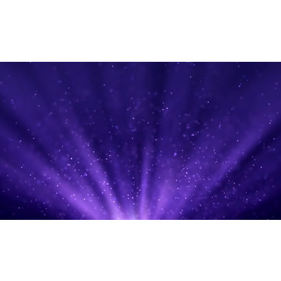 Particles of light shimmer and flow.