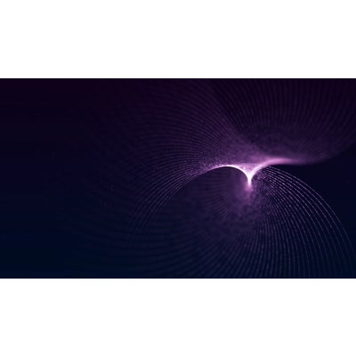 Twisting design of particles flow across this background.