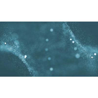 Streaming colorful particles float across this background video.