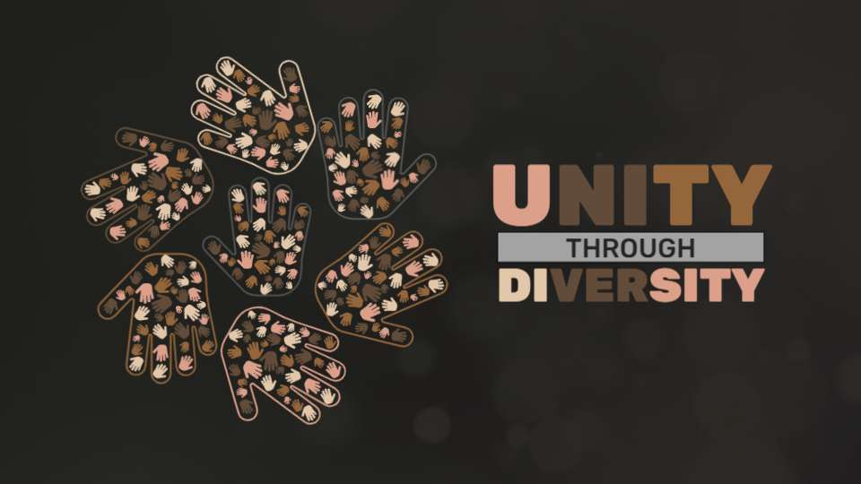 unity through diversity video background preview image.