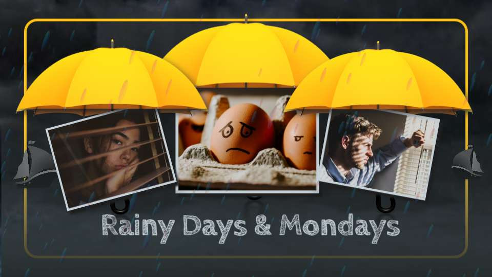 rainy days and mondays video background preview image.