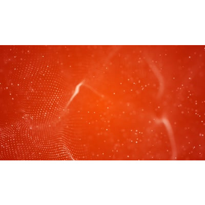 Streaming colorful particles waves float across this background video.