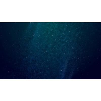 Particles float across the expanse in this video background.