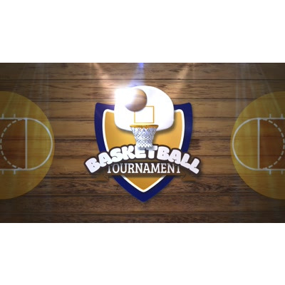 basketball tournament video background preview image.