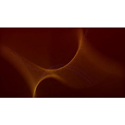 An array of dots in and out of focus randomly spiraling across the background.