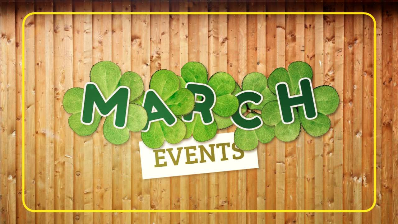 march calendar clover video background preview image.