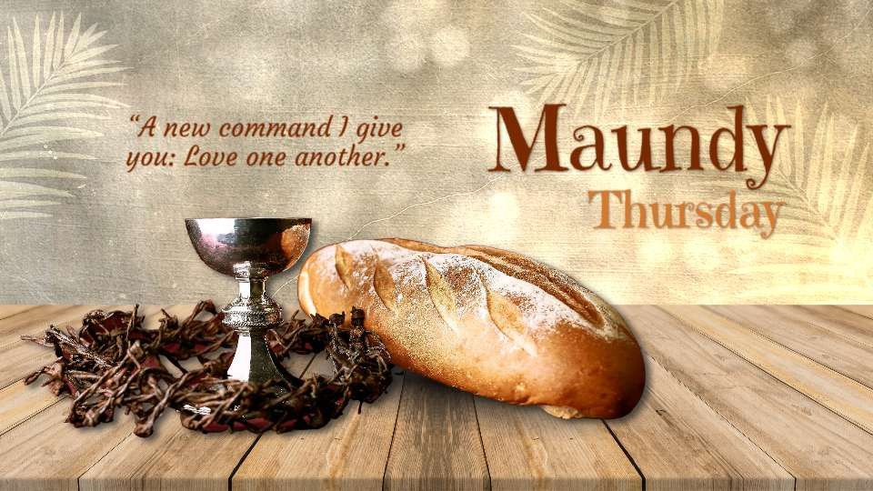 maundy thursday video background preview image.