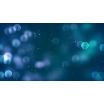 Floating colorful spheres across this abstract video.