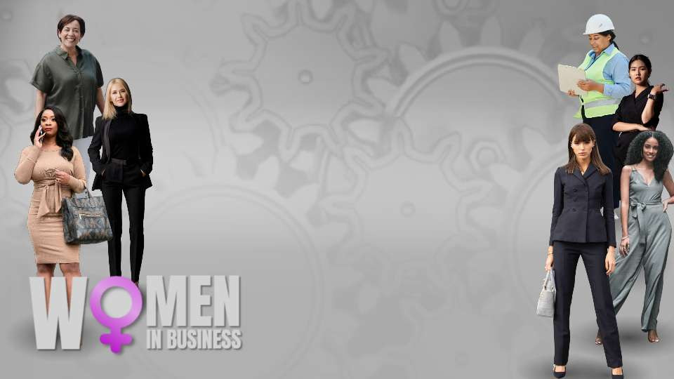 women in business video background preview image.