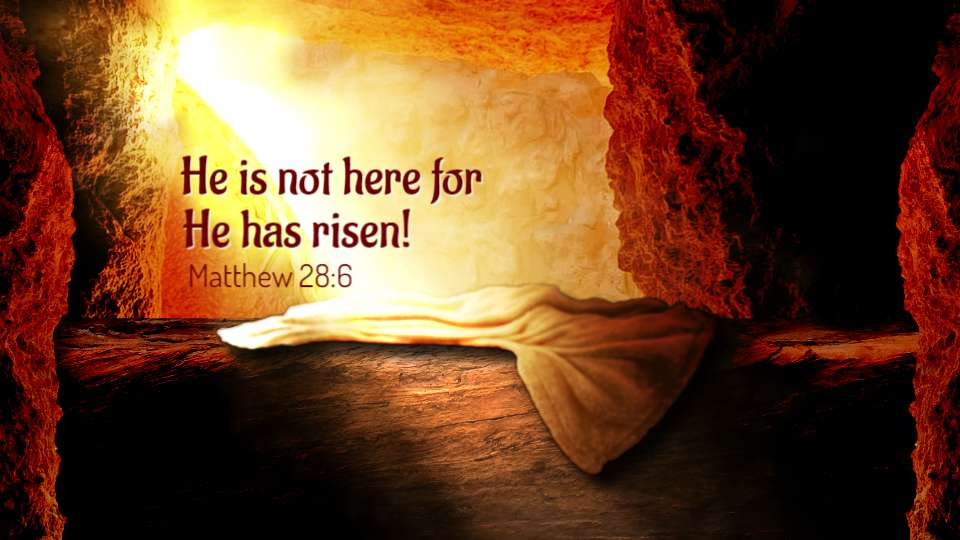 an empty tomb video background preview image.