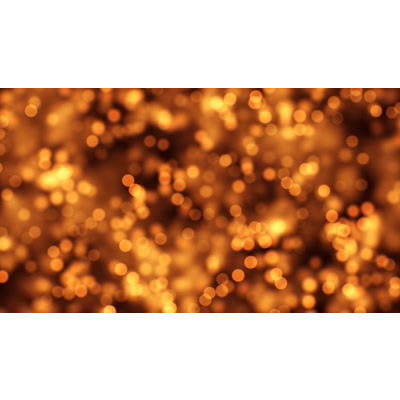 Colorful spheres floating on a purple surface