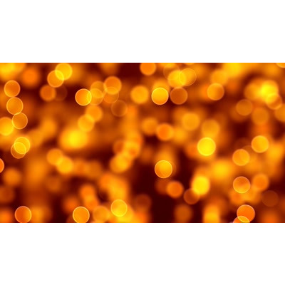 Colorful spheres floating on a purple surface