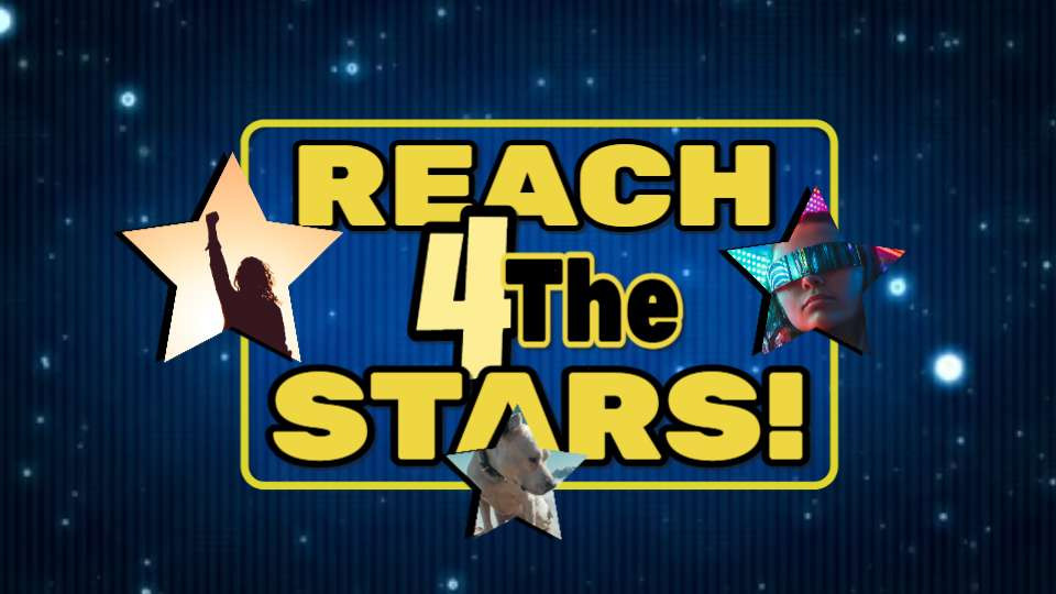 reach for the stars video background preview image.