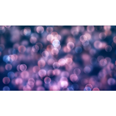 An array of particles flying across this abstract video.