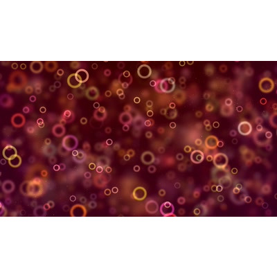 An array of particles flying across this abstract video.