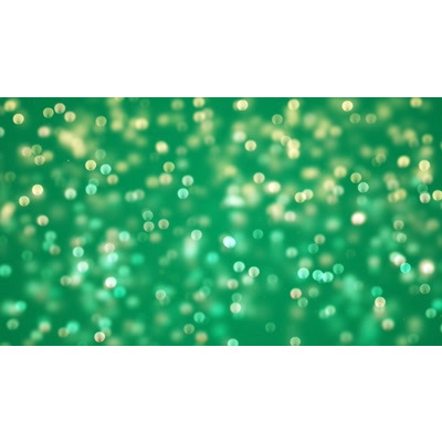 Colorful particles floating across this abstract video.