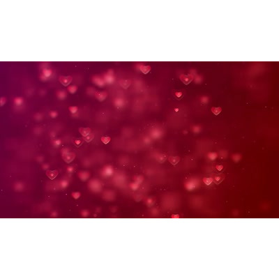 Colorful particles floating across this abstract video.