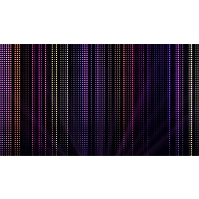 Brilliant beams of light on abstract video.