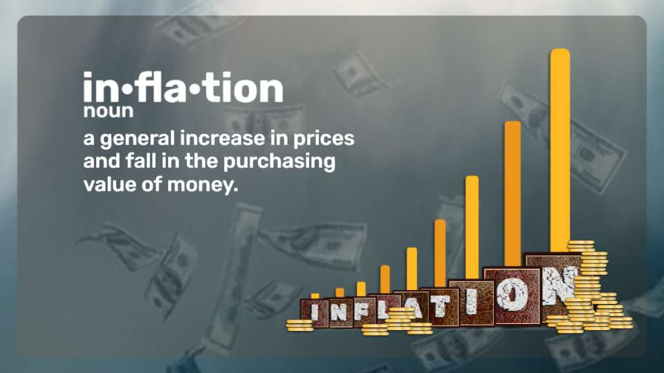 inflation blocks video background preview image.