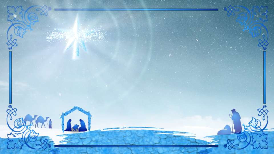 Bethlehem Star video background preview image.