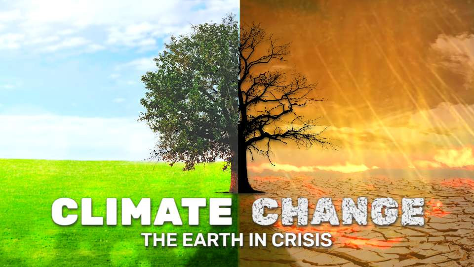 climate change crisis video background preview image.