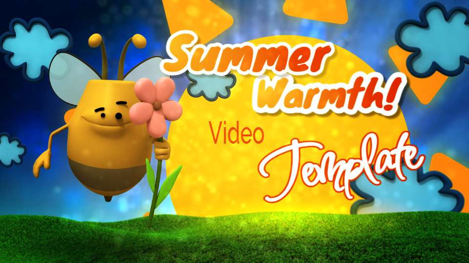 summer warmth video background preview image.